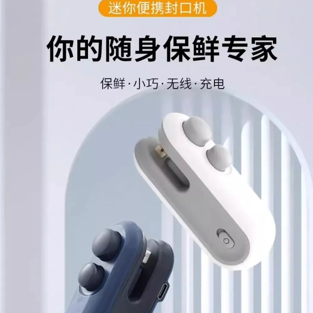 2 in 1 Portable Sealing Machine – Mini Heat Sealer & Cutter