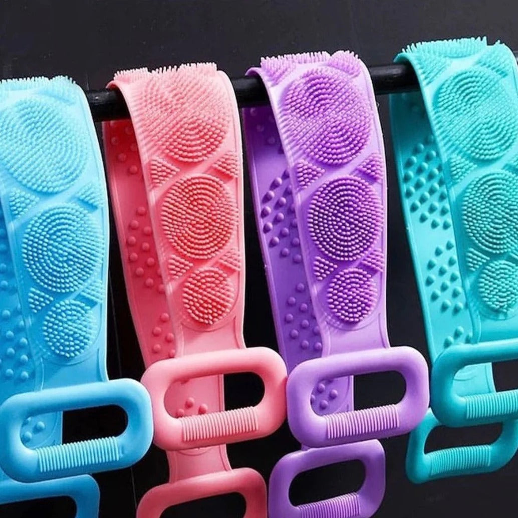 Silicone Shower Scrubber Belt Bathroom & Personal Care view 2 - Nexusmart Pakistan
