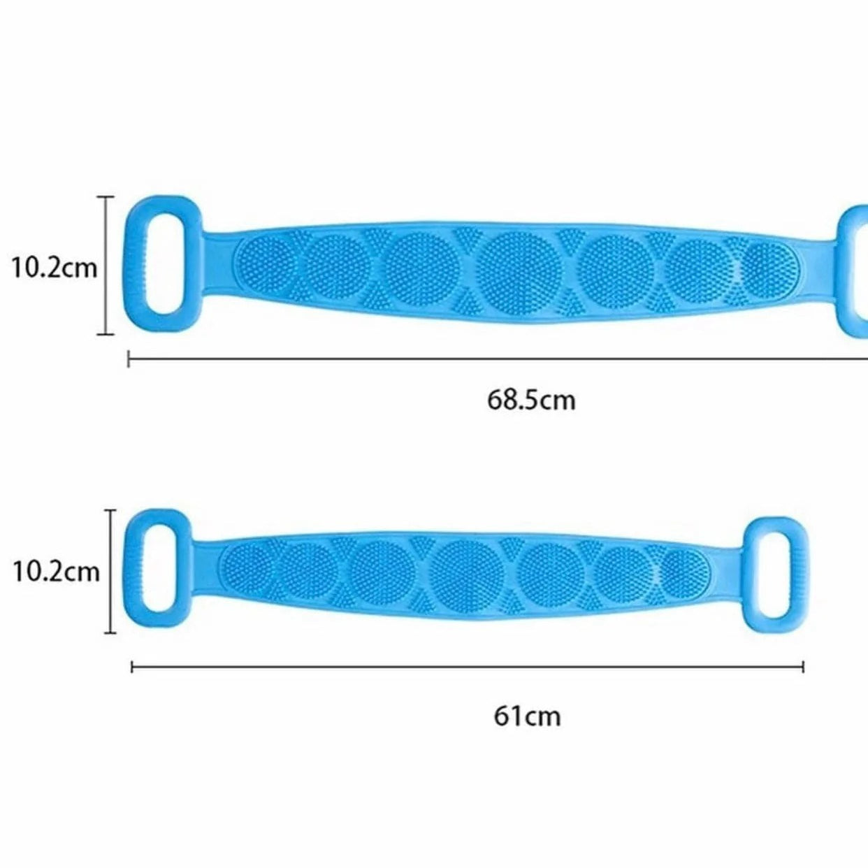Silicone Shower Scrubber Belt Bathroom & Personal Care view 4 - Nexusmart Pakistan