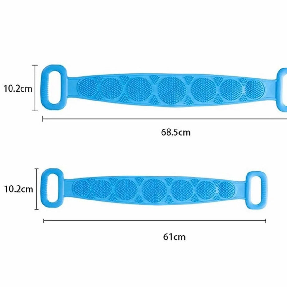 Silicone Shower Scrubber Belt Bathroom & Personal Care view 4 - Nexusmart Pakistan