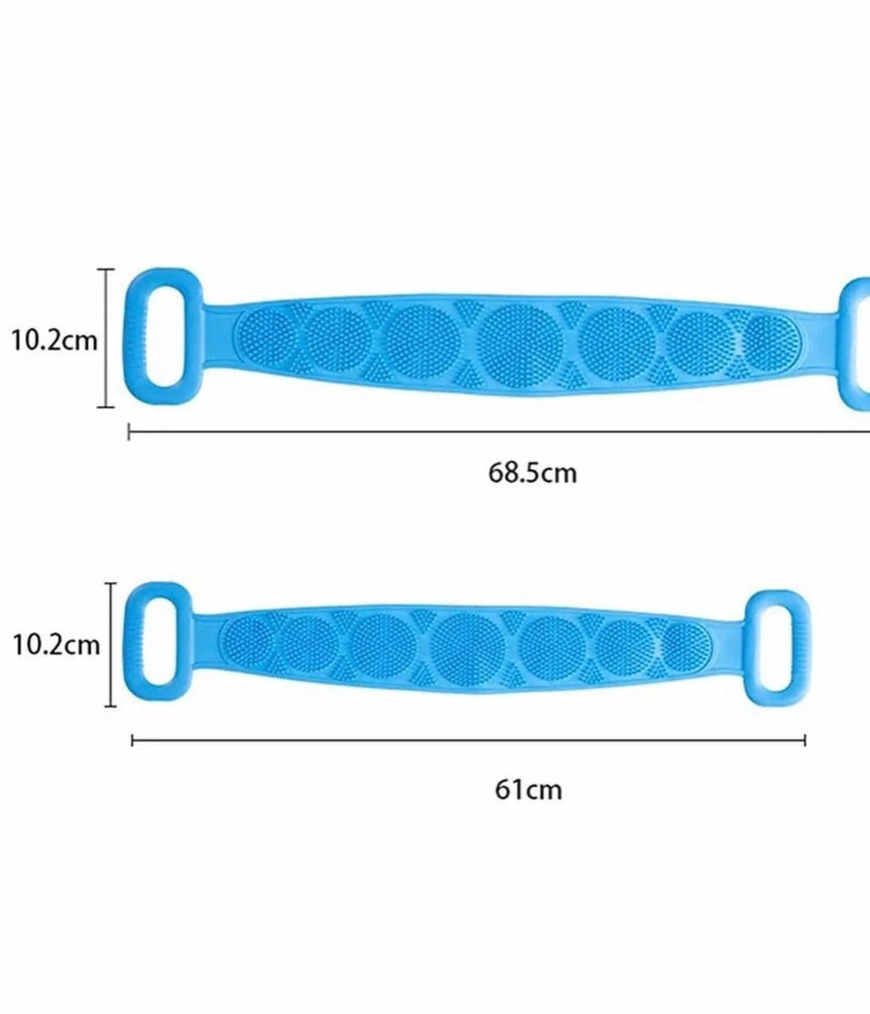 Silicone Shower Scrubber Belt Bathroom & Personal Care view 4 - Nexusmart Pakistan