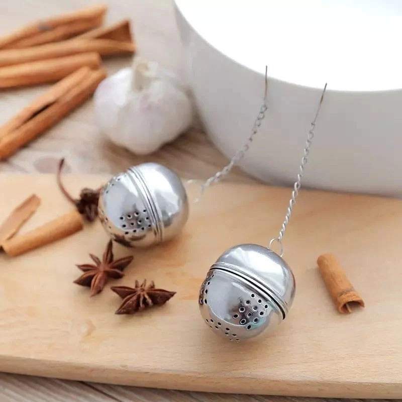 Spice & Tea Filter Ball Stainless Steel Kitchen & Cooking view 4 - Nexusmart Pakistan