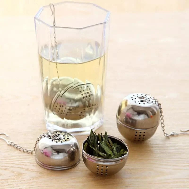 Spice & Tea Filter Ball Stainless Steel Kitchen & Cooking view 2 - Nexusmart Pakistan