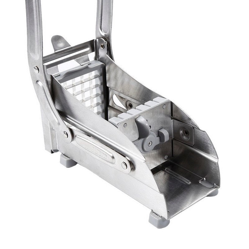 Stainless Steel French Fries Cutter – Manual Potato & Vegetable Strip Slicer