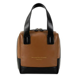 Large Leather Travel Makeup Bag with Dividers Lay Flat Opening product image - Nexusmart Pakistan