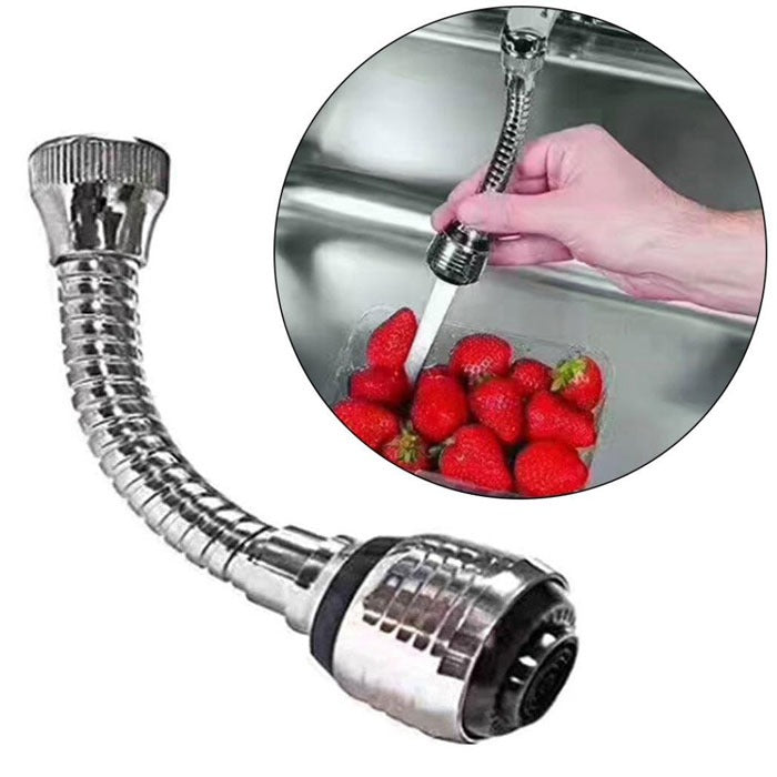 Turbo Flex Faucet Steel Bathroom & Personal Care view 5 - Nexusmart Pakistan
