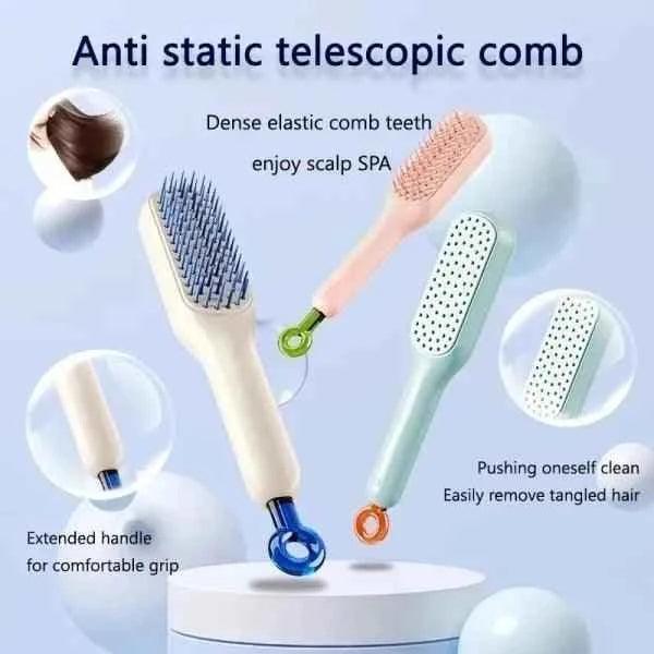 Hair Brush Massage Comb – Scalp Relaxation & Detangling