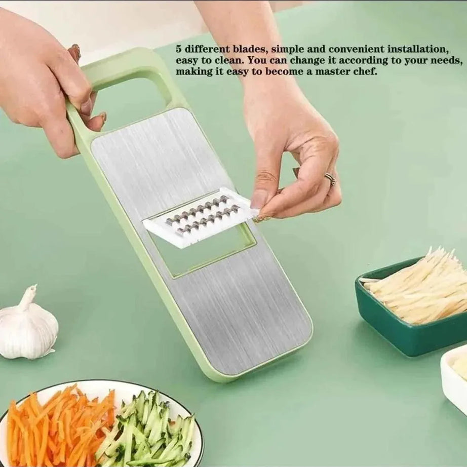 5 in 1 Vegetable Cutter Multifunctional grater and cutter