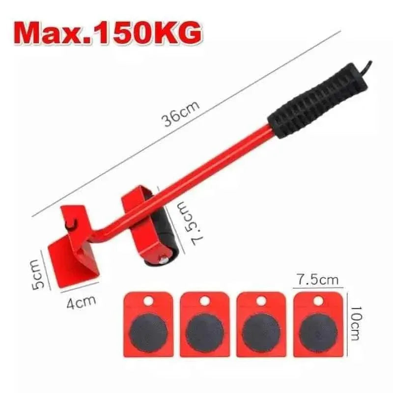 5 in 1 Heavy Furniture Mover Tool Lifter and Transport System