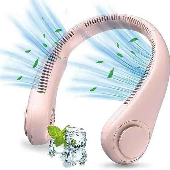 Portable Neck Fan – Mini Air Cooler for Summer & Outdoor Sports