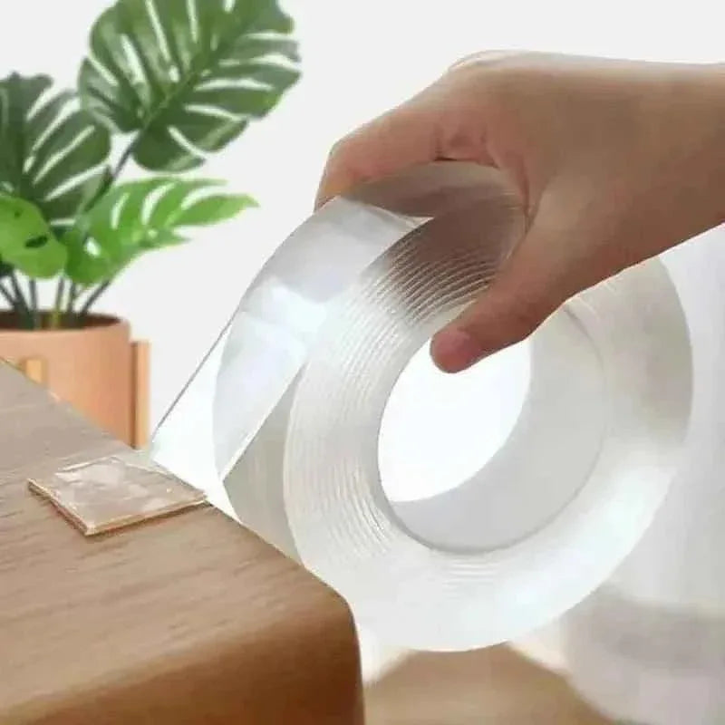 Nano Double-Sided Tape – Powerful Washable Adhesive Hook Tape