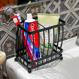 Metal Wire Cutlery Caddy Kitchen Utensil & Stationery Holder view 9 - Nexusmart Pakistan