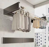 Wall Mounted Foldable Clothes Rack 80CM Bathroom Accessories view 5 - Nexusmart Pakistan