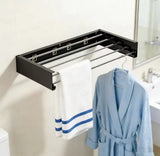 Wall Mounted Foldable Clothes Rack 80CM Bathroom Accessories product image - Nexusmart Pakistan