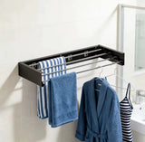 Wall Mounted Foldable Clothes Rack 80CM Bathroom Accessories view 9 - Nexusmart Pakistan