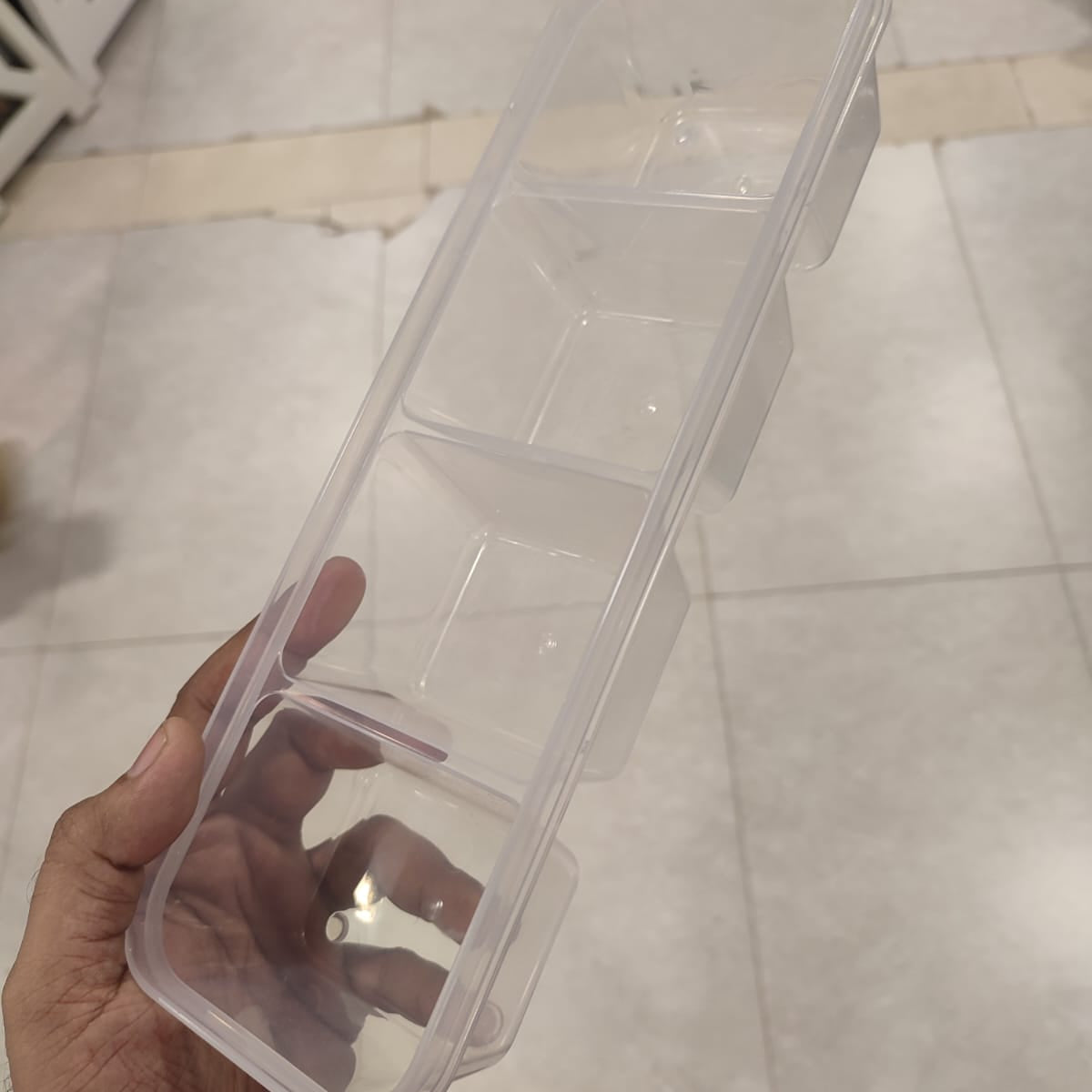 4 Compartment Storage Box with Seal Lid – Food Storage