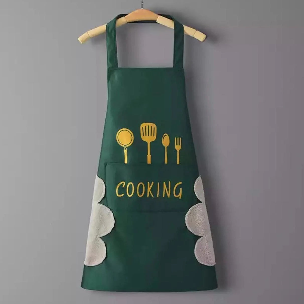 Waterproof Kitchen Cooking Apron Oil & Water Resistant with Front Po view 6 - Nexusmart Pakistan
