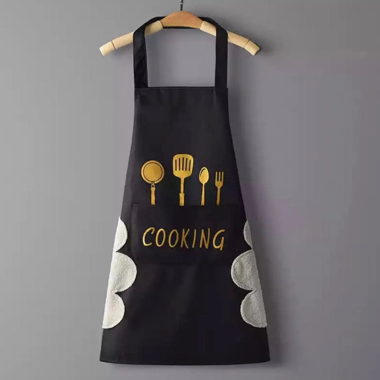 Waterproof Kitchen Cooking Apron Oil & Water Resistant with Front Po view 7 - Nexusmart Pakistan