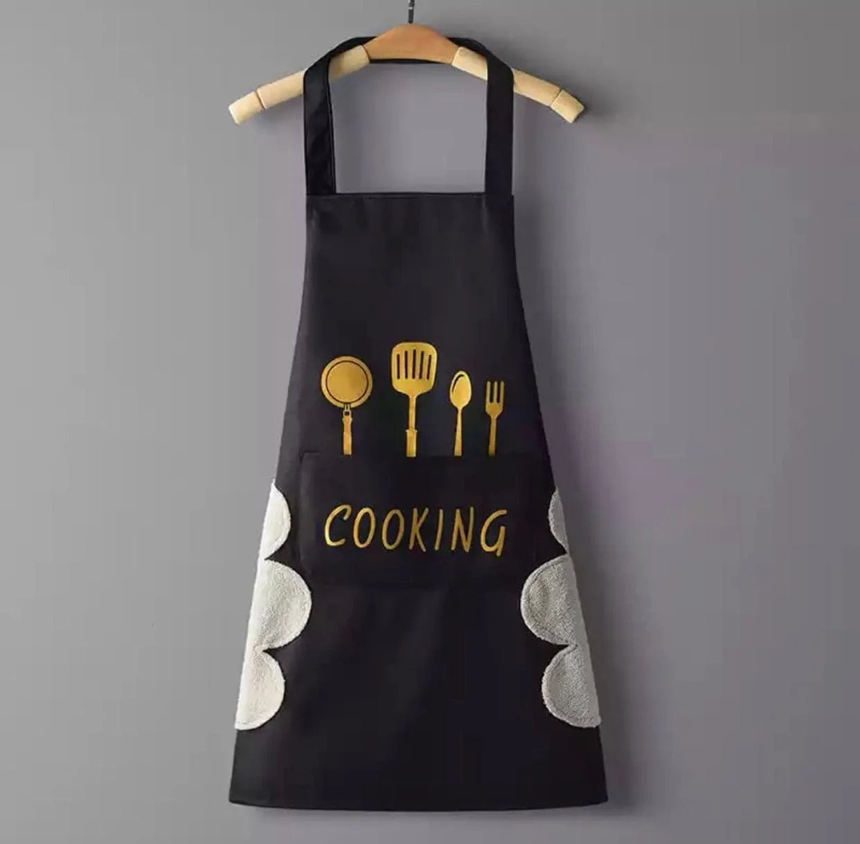 Waterproof Kitchen Cooking Apron Oil & Water Resistant with Front Po view 7 - Nexusmart Pakistan