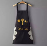 Waterproof Kitchen Cooking Apron Oil & Water Resistant with Front Po view 7 - Nexusmart Pakistan