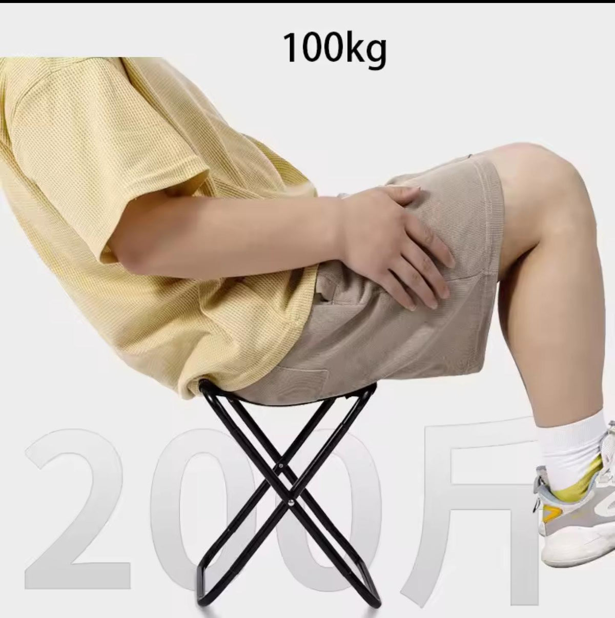 Portable Telescopic Lightweight Stool for Travel & Outdoor Use