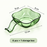 6-Piece Dipping Dish Set – Sauce & Condiment Serving Bowls