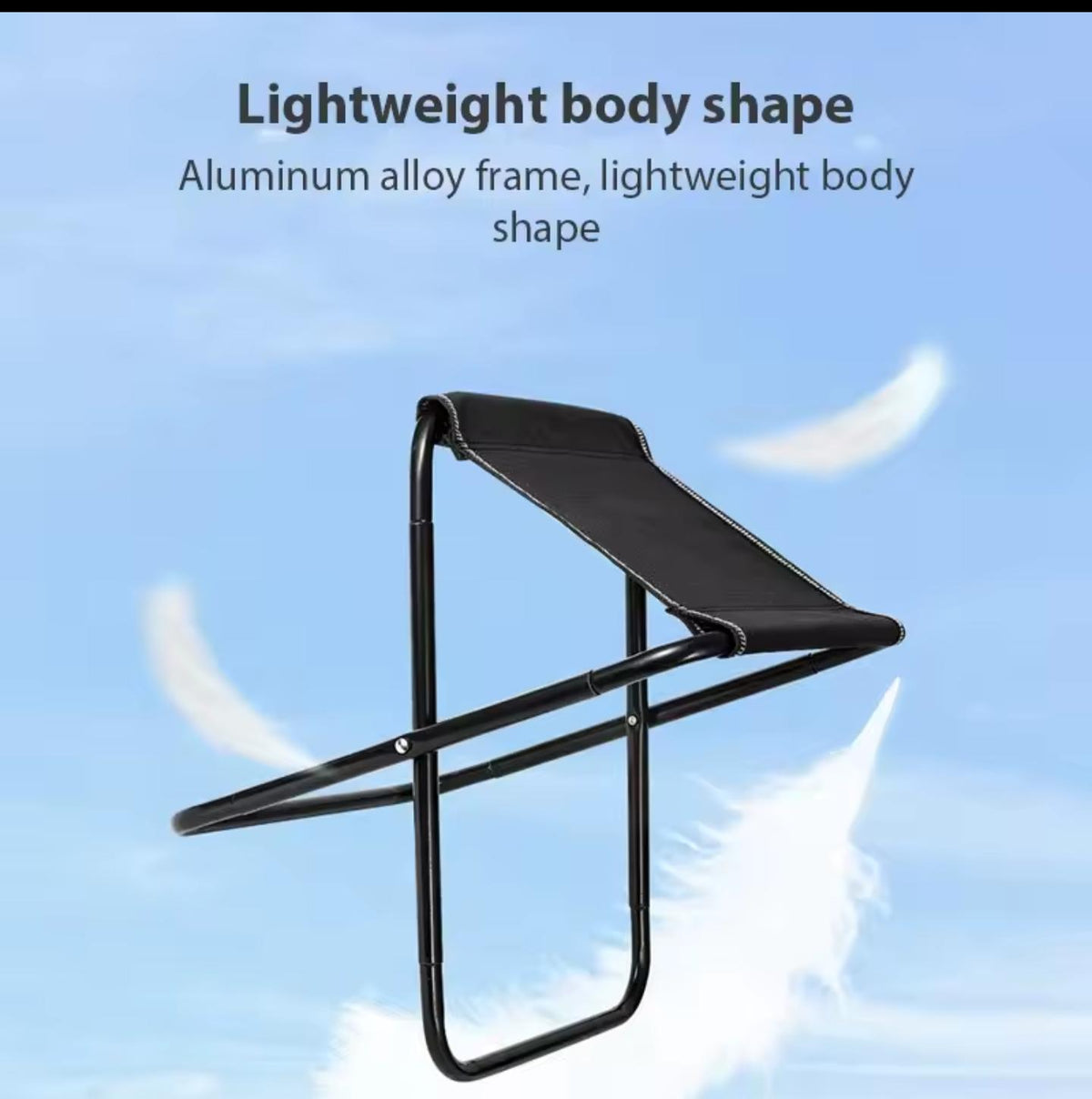 Portable Telescopic Lightweight Stool for Travel & Outdoor Use