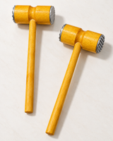 Hardwood Meat Tenderizer Mallet – Dual-Sided Chicken & Steak Pounder