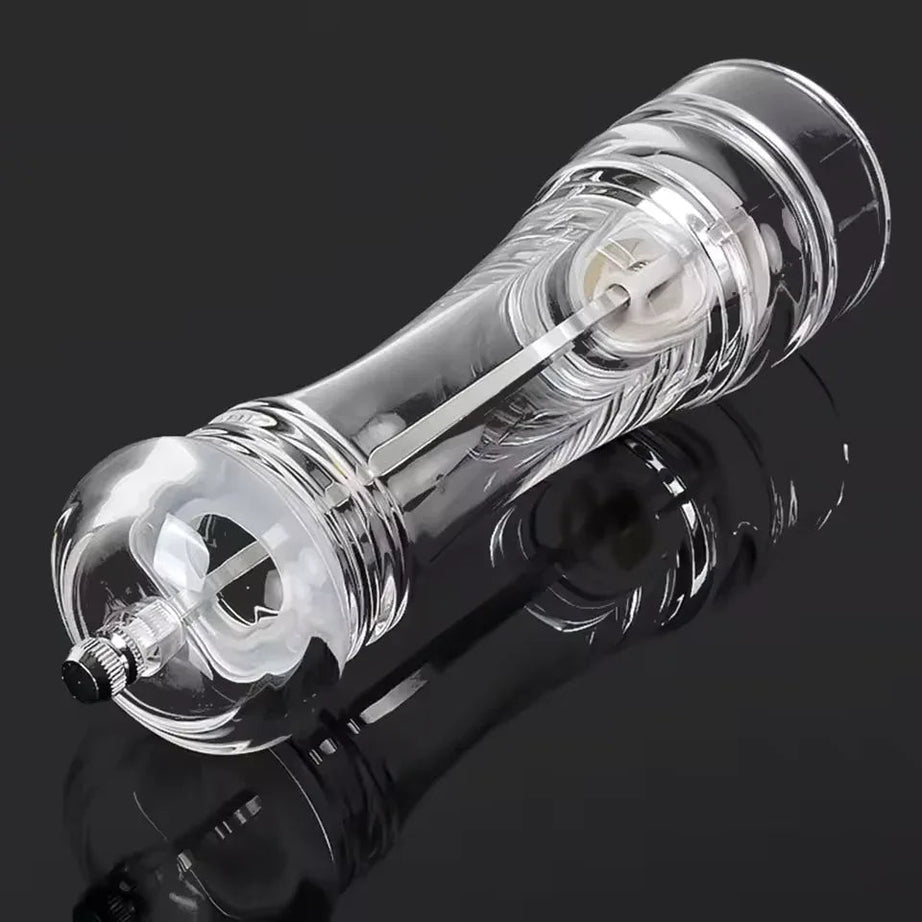 Acrylic Manual Paper Grinder Salt & Pepper Mills