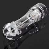 Acrylic Manual Paper Grinder Salt & Pepper Mills
