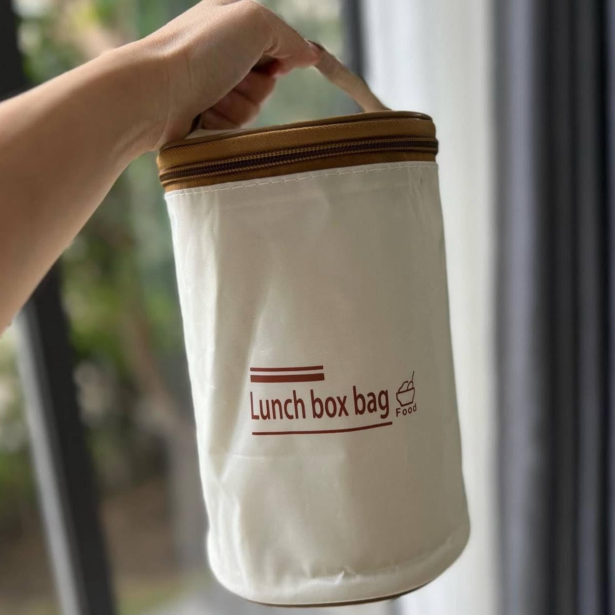 Thermal Lunch Box with Stainless Steel Interior, Fork & Spoon