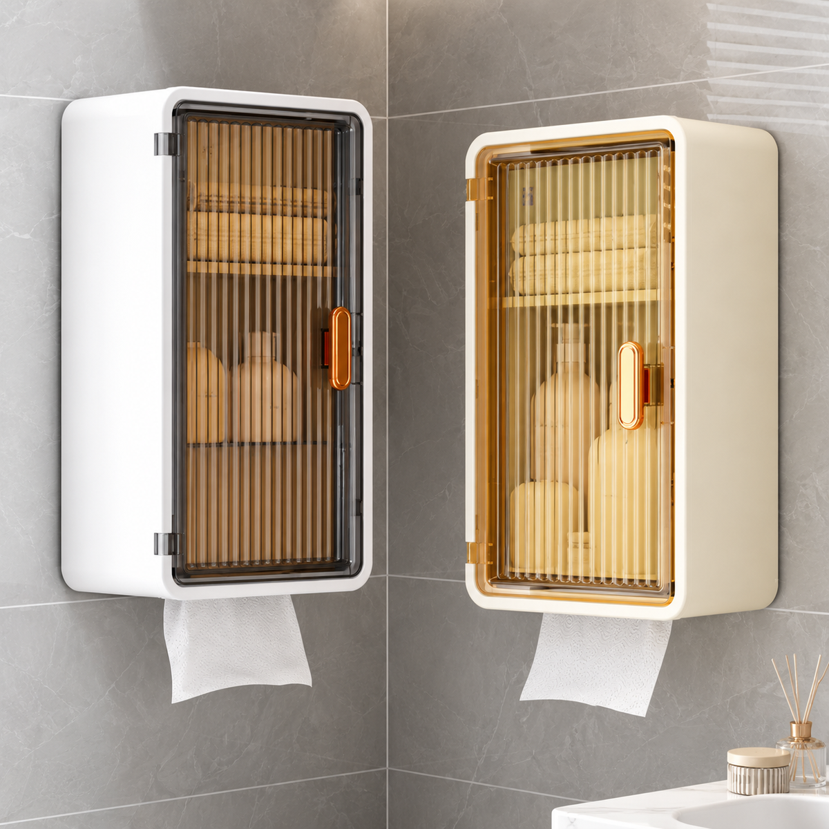 Bathroom Storage Cabinet – Multi-Purpose Organizer for Toiletries & Essentials
