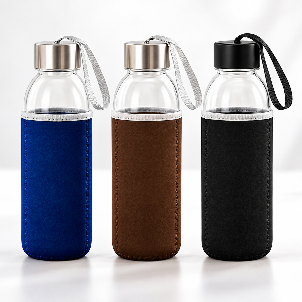 500ml Glass Bottle with Cover for Everyday Use