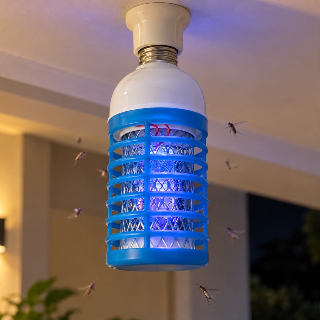 Electric Insect Killer Lamp – Indoor Insect Control Light