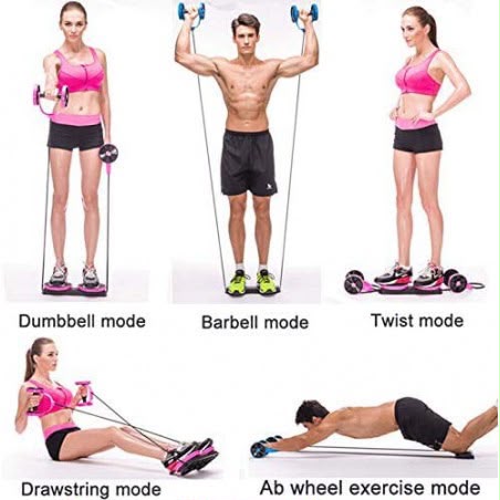 Multifunctional Abdominal Wheel Exercise Machine – Core Workout Trainer