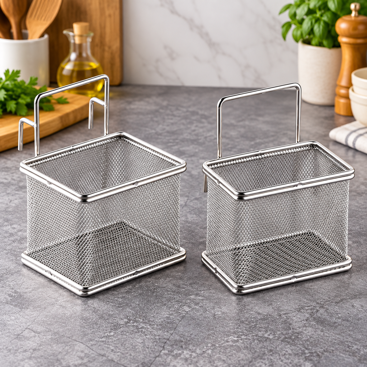 Deep Fry Strainer – Kitchen Frying & Food Draining Tool