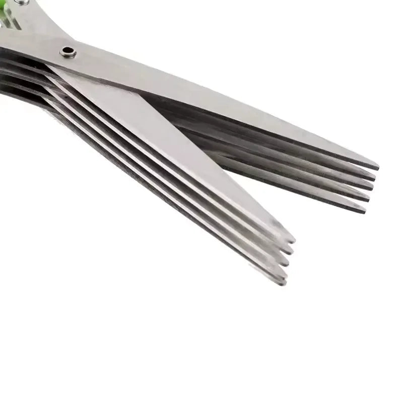 5 Blade Cutting Scissors for Kitchen Use