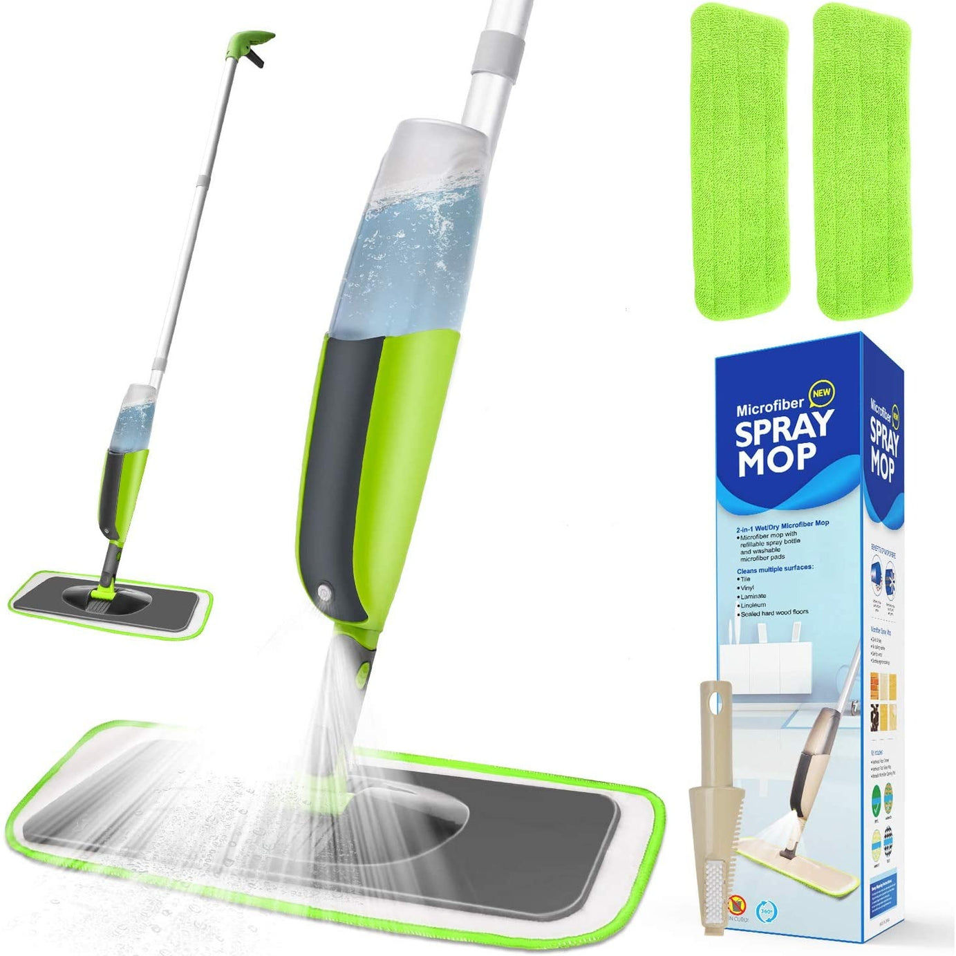 Water Spray Healthy Mop Cleaning & Laundry product image - Nexusmart Pakistan