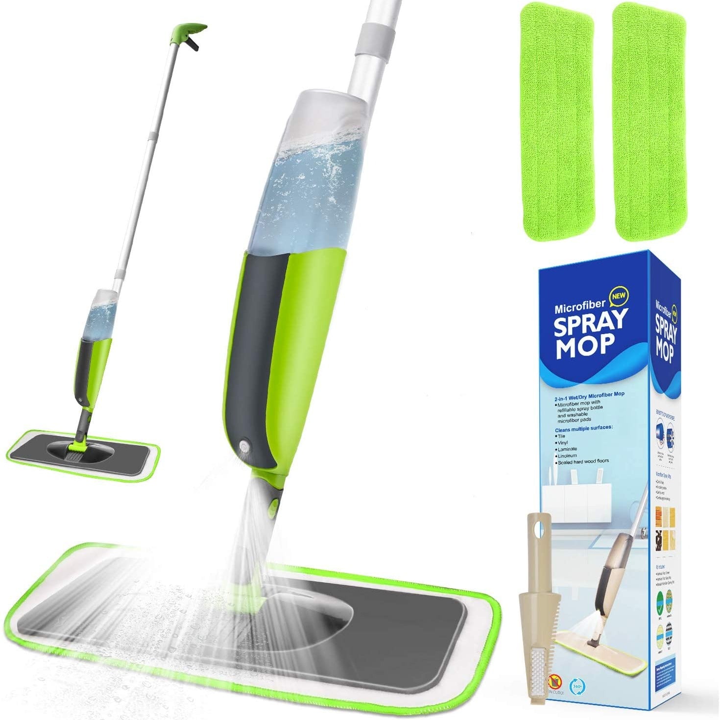 Water Spray Healthy Mop Cleaning & Laundry product image - Nexusmart Pakistan