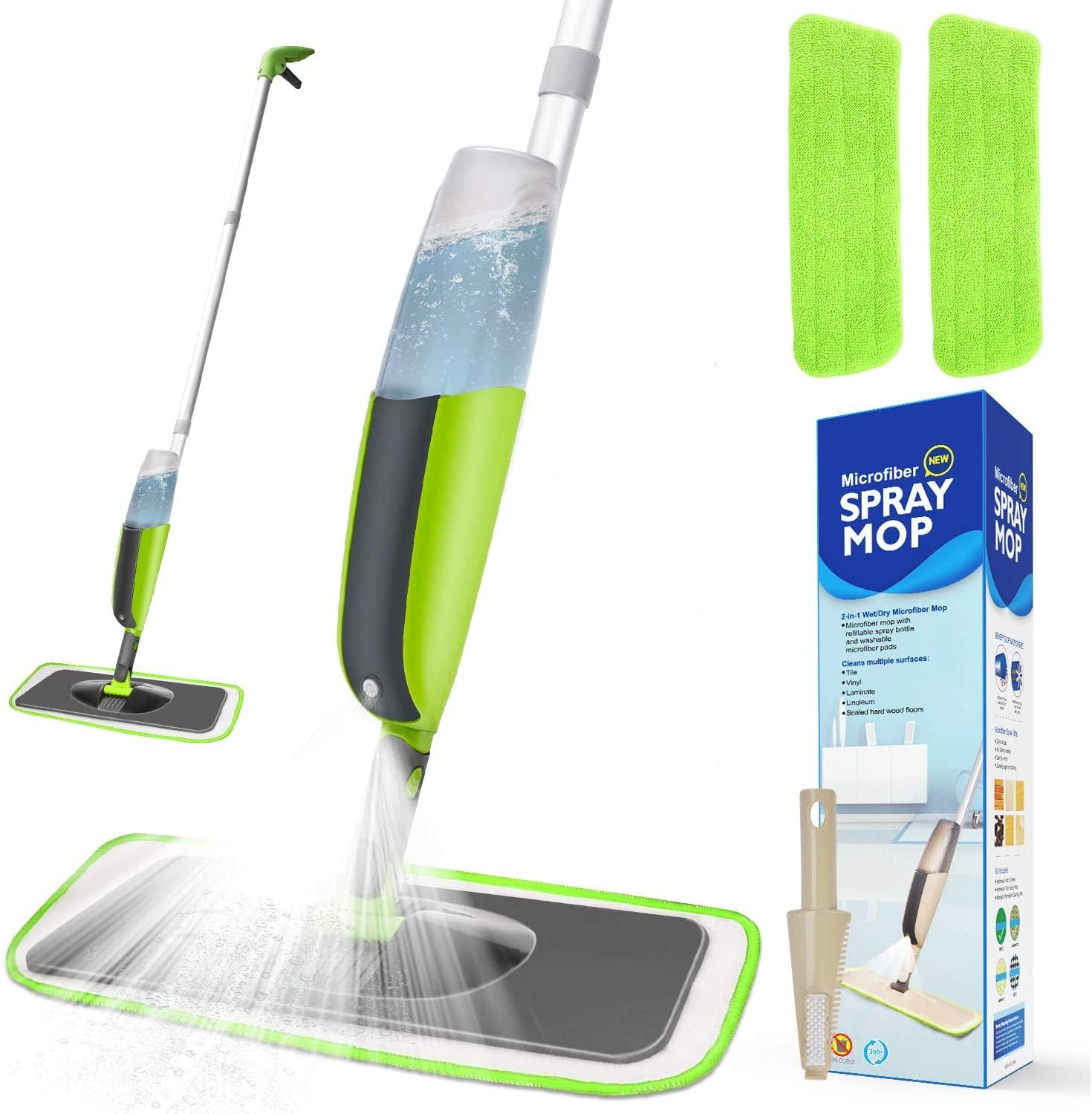 Water Spray Healthy Mop Cleaning & Laundry product image - Nexusmart Pakistan