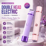 2-in-1 Double-Sided Rechargeable Hair Trimmer – Personal Grooming Tool