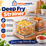 Deep Fry Strainer – Kitchen Frying & Food Draining Tool