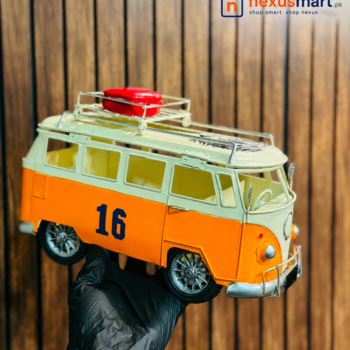 Antique Vintage Bus Tissue Box