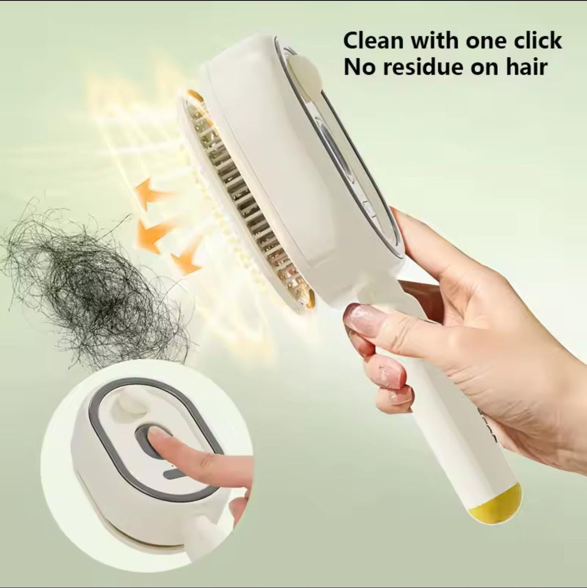 Rechargeable Spa Spray Comb – Portable Hair & Scalp Grooming Comb