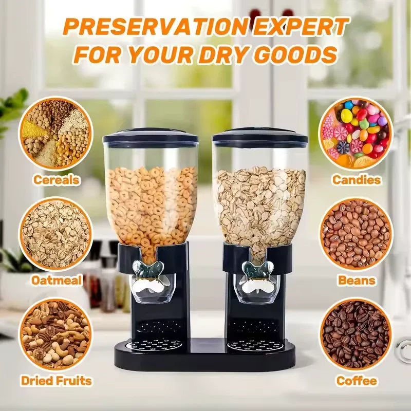 Cereal Dispenser for Kitchen Storage
