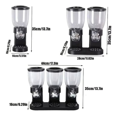 Cereal Dispenser for Kitchen Storage