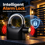 Big Size Anti-Theft Alarm Lock – Security Alarm Padlock