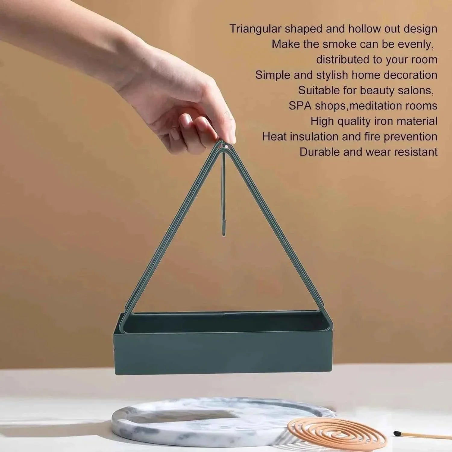 Mosquito Coil Stand Full Metal Body Durable and Stylish Design