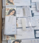 Transparent Hair Oil Comb Applicator with Built-In Liquid Reservoir