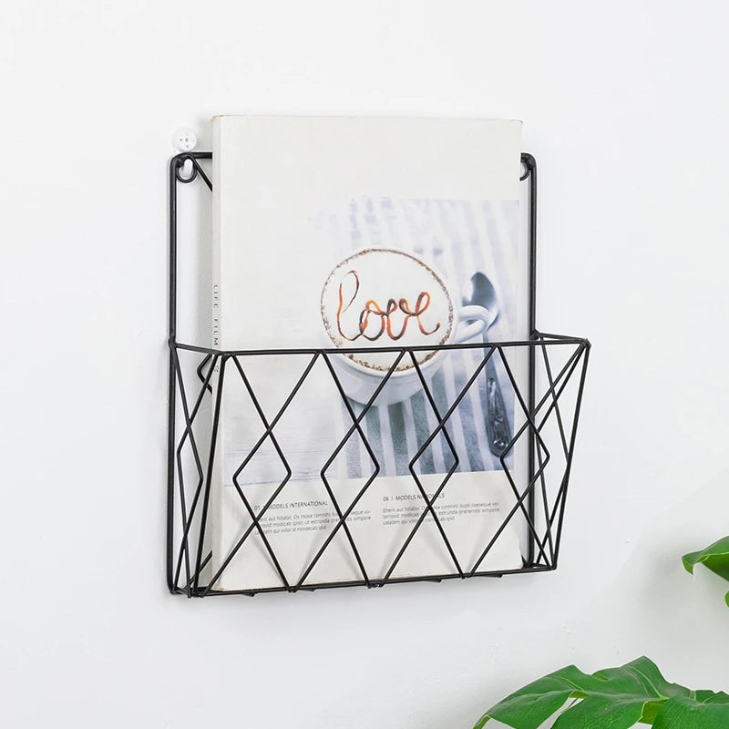 Modern Geometric Tissue Box Cover with Wooden Finish Lid